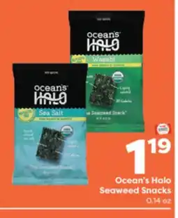 Weis Markets Ocean's Halo Seaweed Snacks offer