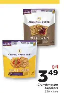 Weis Markets Crunchmaster Crackers offer