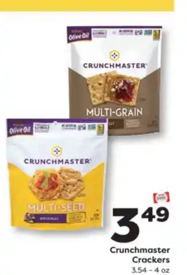 Weis Markets Crunchmaster Crackers offer