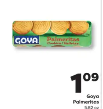 Weis Markets Goya Palmeritas offer