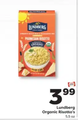 Weis Markets Lundberg Organic Risotto's offer