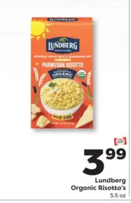 Weis Markets Lundberg Organic Risotto's offer