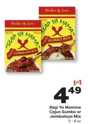 Weis Markets Slap Ya Momma Cajun Gumbo or Jambalaya Mix offer