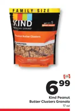 Weis Markets Kind Peanut Butter Clusters Granola offer