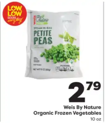Weis Markets Weis By Nature Organic Frozen Vegetables offer