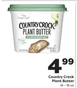 Weis Markets Country Crock Plant Butter offer