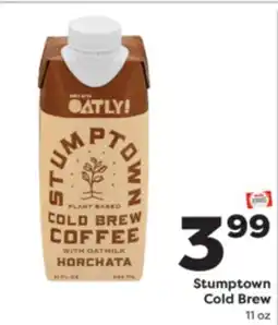 Weis Markets Stumptown Cold Brew offer