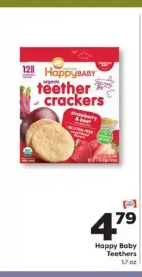 Weis Markets Happy Baby Teethers offer