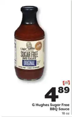 Weis Markets G Hughes Sugar Free BBQ Sauce offer
