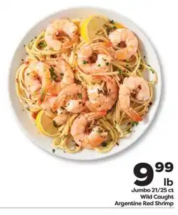 Weis Markets Jumbo 21/25 ct Wild Caught Argentine Red Shrimp offer