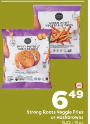 Weis Markets Strong Roots Veggie Fries or Hashbrowns offer
