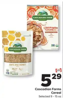 Weis Markets Cascadian Farms Cereal offer