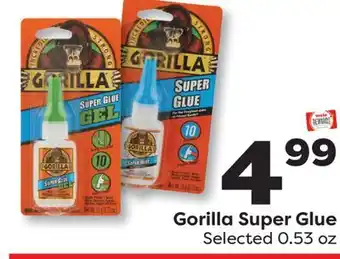 Weis Markets Gorilla Super Glue offer