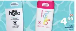 Weis Markets Hello Deodorant offer