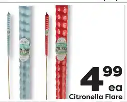 Weis Markets Citronella Flare offer