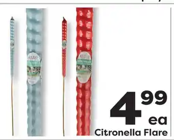 Weis Markets Citronella Flare offer