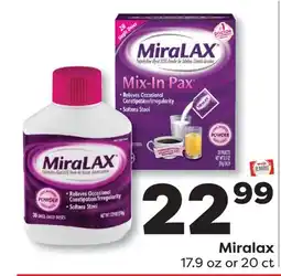 Weis Markets Miralax offer