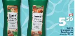 Weis Markets Suave Shampoo or Shampoo or Conditioner offer