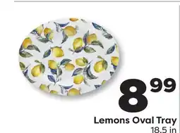 Weis Markets Lemons Oval Tray offer