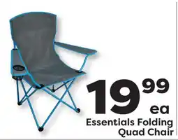 Weis Markets Essentials Folding Quad Chair offer