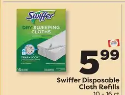Weis Markets Swiffer Disposable Cloth Refills offer