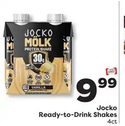 Weis Markets Jocko Ready-to-Drink Shakes offer