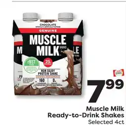 Weis Markets Muscle Milk Ready-to-Drink Shakes offer