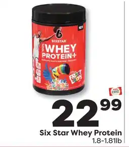Weis Markets Six Star Whey Protein offer