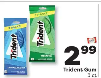 Weis Markets Trident Gum offer