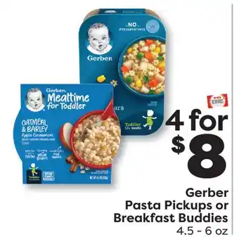Weis Markets Gerber Pasta Pickups or Breakfast Buddies offer