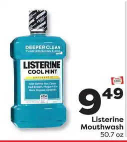 Weis Markets Listerine Mouthwash offer