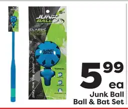 Weis Markets Junk Ball Ball & Bat Set offer