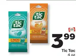 Weis Markets Tic Tac offer