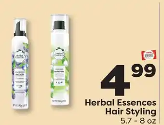 Weis Markets Herbal Essences Hair Styling offer