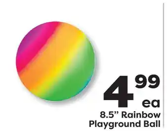 Weis Markets 8.5 Rainbow Playground Ball offer