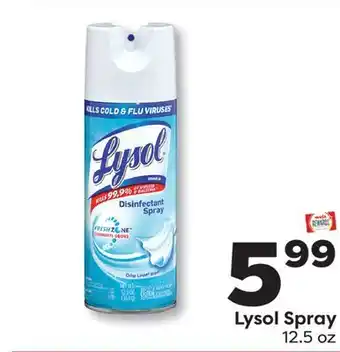 Weis Markets Lysol Spray offer