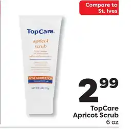 Weis Markets TopCare Apricot Scrub offer