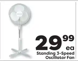 Weis Markets Standing 3-Speed Oscillator Fan offer