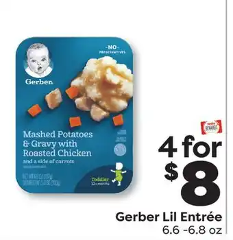 Weis Markets Gerber Lil Entrée offer