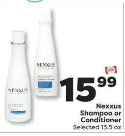 Weis Markets Nexxus Shampoo or Conditioner offer