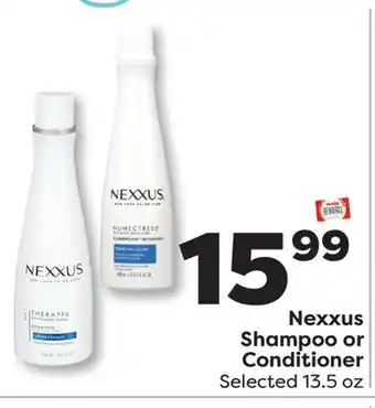 Weis Markets Nexxus Shampoo or Conditioner offer