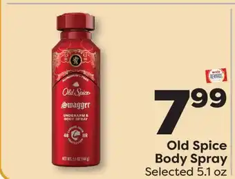 Weis Markets Old Spice Body Spray offer