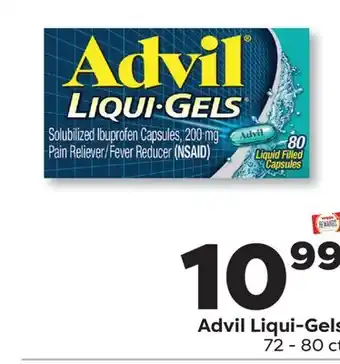 Weis Markets Advil Liqui-Gels offer
