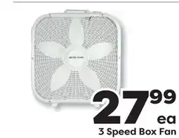Weis Markets 3 Speed Box Fan offer
