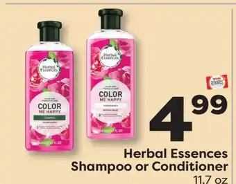Weis Markets Herbal Essences Shampoo or Conditioner offer
