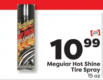 Weis Markets Meguiar Hot Shine Tire Spray offer