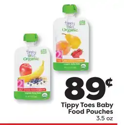 Weis Markets Tippy Toes Baby Food Pouches offer