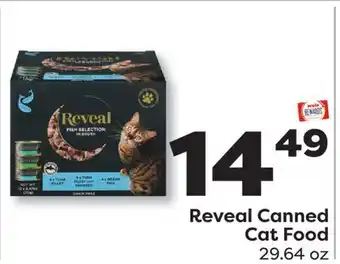 Weis Markets Reveal Canned Cat Food offer