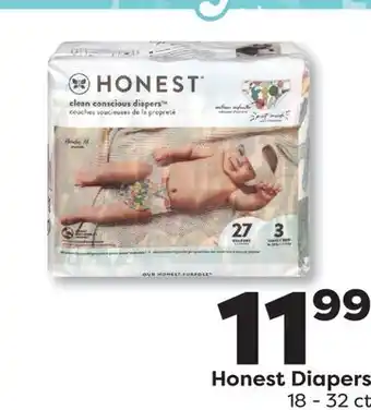Weis Markets Honest Diapers offer