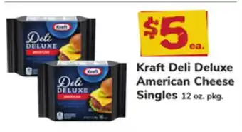 ACME Kraft Deli Deluxe American Cheese Singles offer